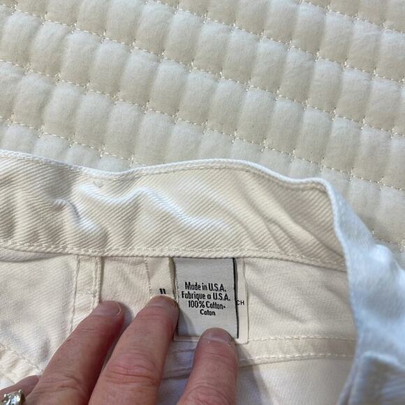 Calvin Klein White Vintage Jeans 32" Inseam Size 11 - Picture 5 of 6